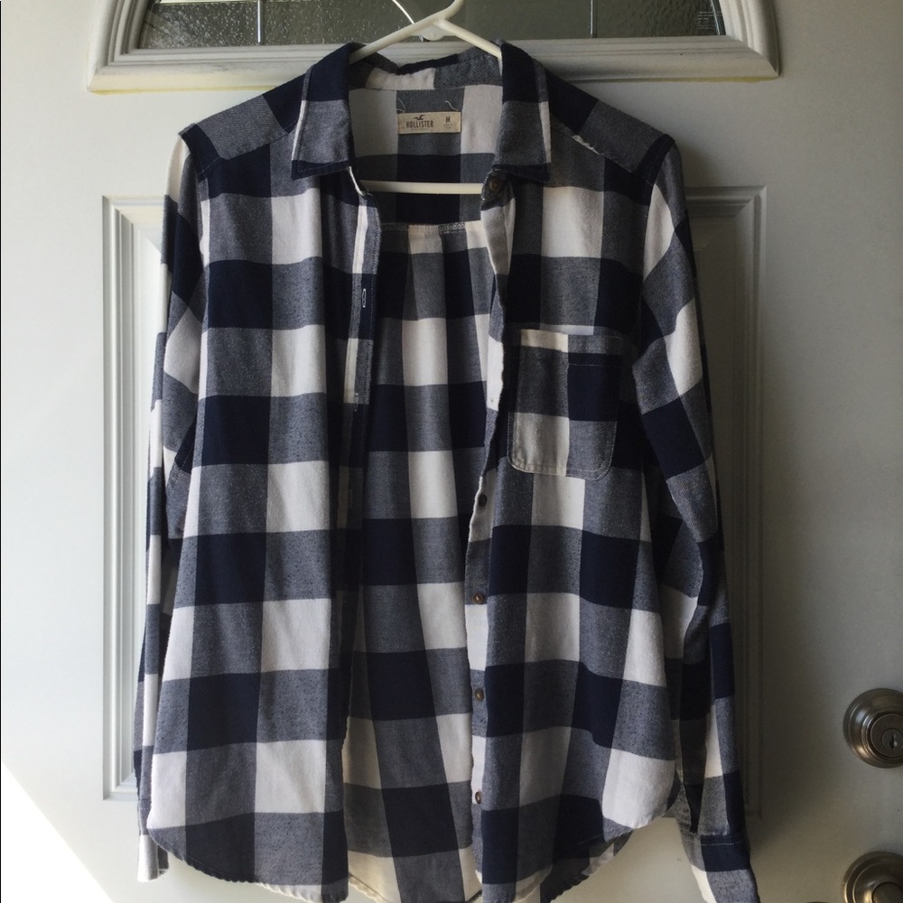 Hollister flannel size small